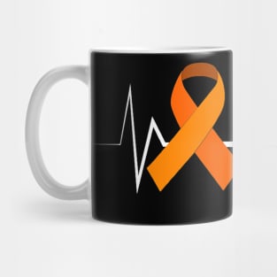 Heartbeat Products Leukemia Ribbon Leukemia Awareness Mug